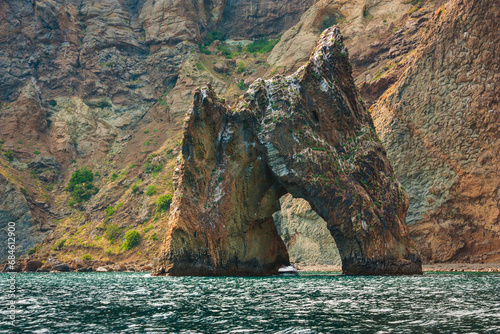 Island Golden Gate in the Crimea