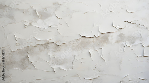 White rough filler plaster. generative ai.