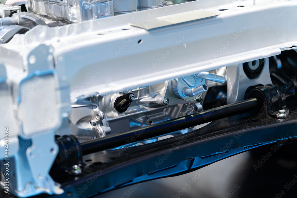 Obraz premium motor in electric car 