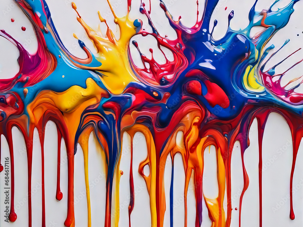 abstract background with splashes abstract background with splashes