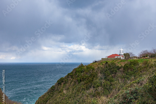Mihonoseki Lighthouse, an Important Cultural Property of Japan, Shimane Prefecture © Takashi Images