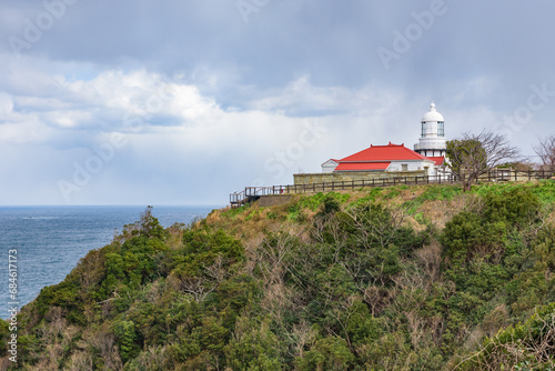 Mihonoseki Lighthouse, an Important Cultural Property of Japan, Shimane Prefecture