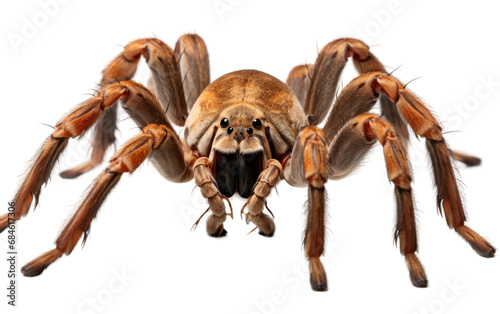 Forked Pirate Small Arachnid Isolated on a Transparent Background PNG