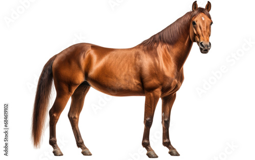 Anglo Arabian Horse Versatility In Disciplines Isolated on a Transparent Background PNG