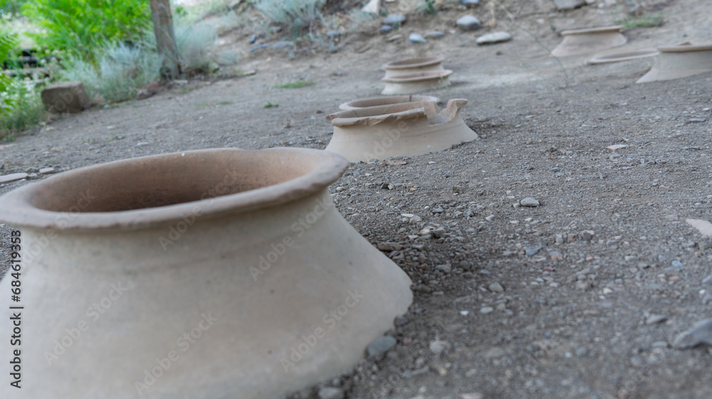 Ancient large clay