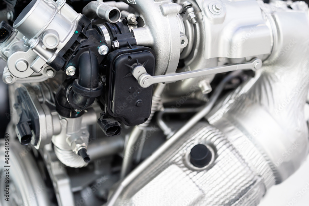 Obraz premium engine in car