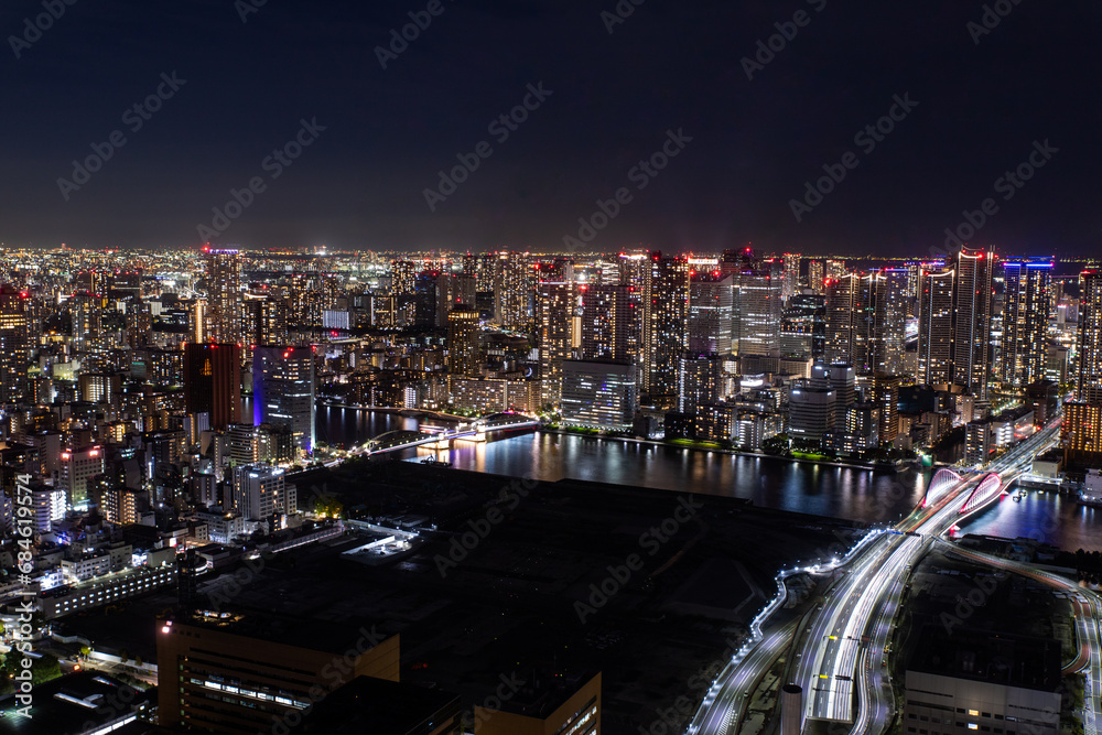 東京都の夜景 東京都の夜景