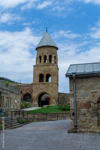 Obraz na płótnie Bell tower of an orthodox church in Georgia w salonie