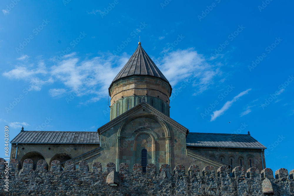 Church Sveti Zchoweli, Mzcheta, Georgia, Europe