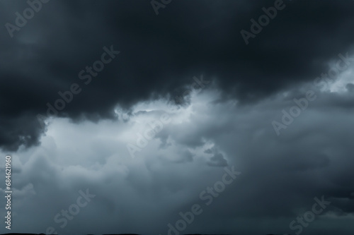 Wallpaper Mural dark storm sky with clouds Torontodigital.ca