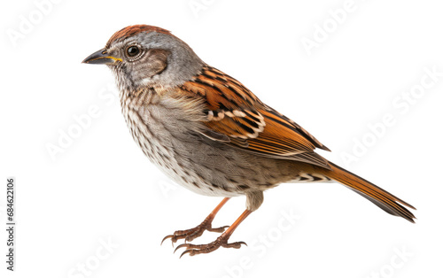 Dunnock Eastern Bird Isolated on a Transparent Background PNG