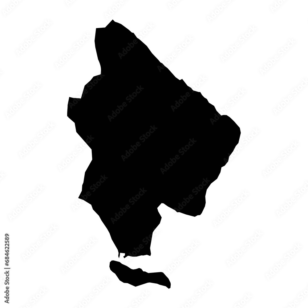 La Altagracia province map, administrative division of Dominican Republic. Vector illustration.