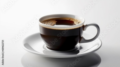 Cup Of Coffee White Background