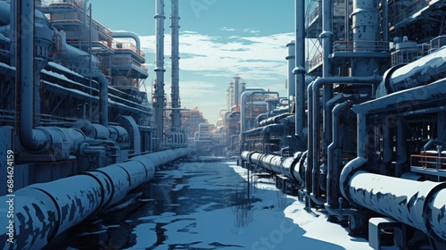 Plant, oil refinery, chemical complex