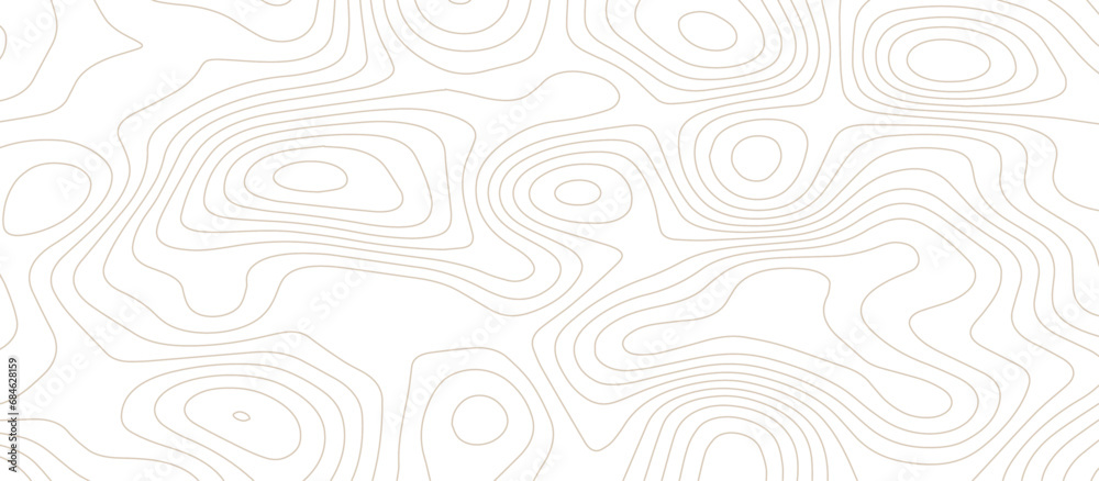 abstract backdrop ,topography and geography map grid .Vector contour topographic map background .Linear graphics ,Vector illustration of topographic line contour map.