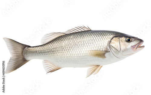 Barramundi Fish Aquatic Predators Isolated on a Transparent Background PNG