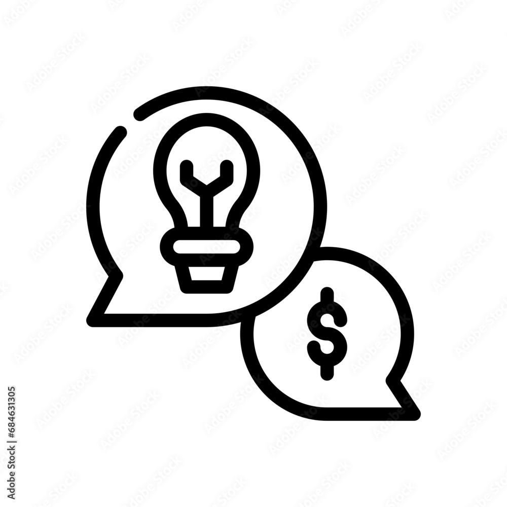 idea line icon idea line icon
