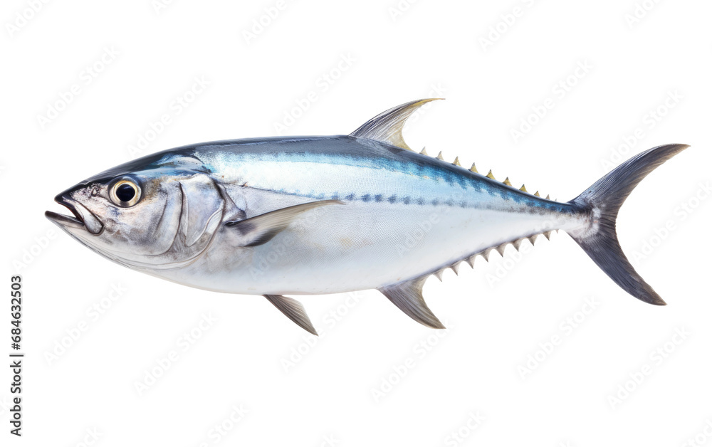 Bonito Powerful Endurance Fish Isolated on a Transparent Background PNG