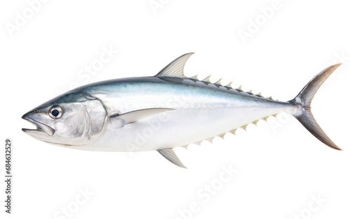 Bonito Powerful Endurance Fish Isolated on a Transparent Background PNG