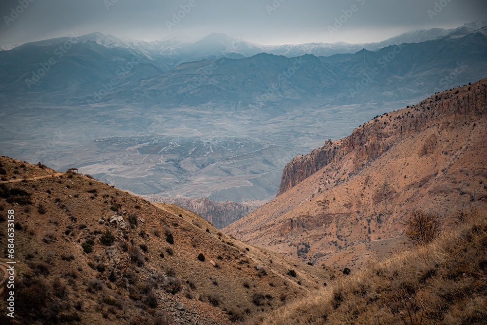 landscape in the mountains