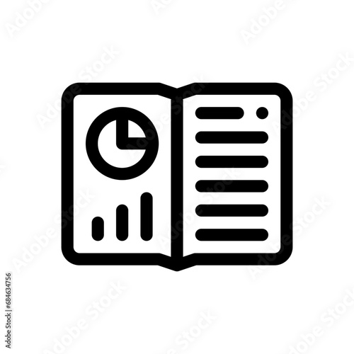 analytics line icon