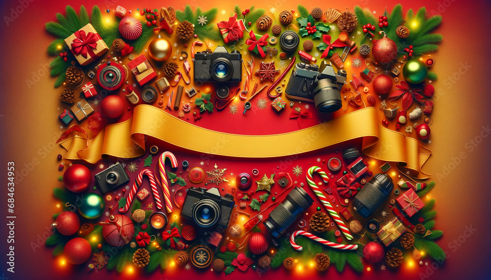 Naklejka premium Illustrations noël