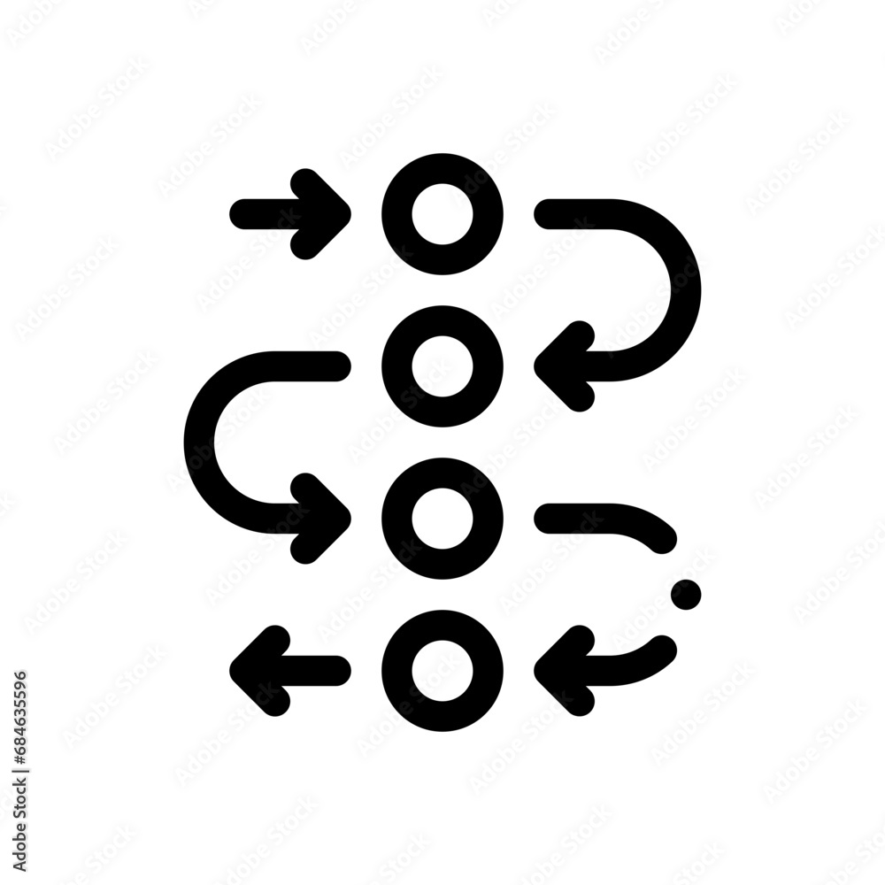 planning line icon planning line icon