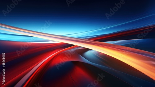 Modern futuristic abstract dynamic high speed movement background.