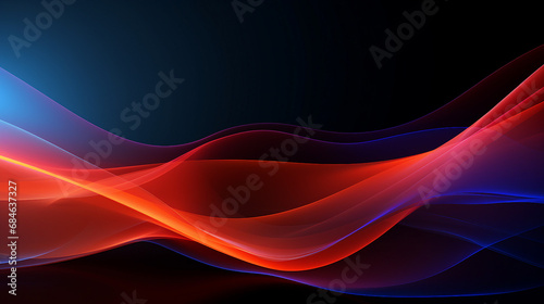 Dynamic Abstract Background: Futuristic Motion in Modern Art