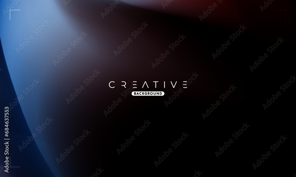 Abstract liquid gradient Background. Black and Blue Fluid Color Gradient. Design Template For ads, Banner, Poster, Cover, Web, Brochure, Wallpaper, and flyer. Vector.