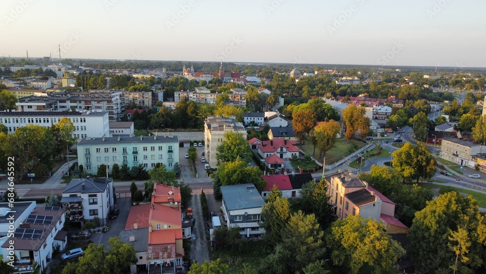 Miasto Piotrkow Trybunalski Widok z Drona