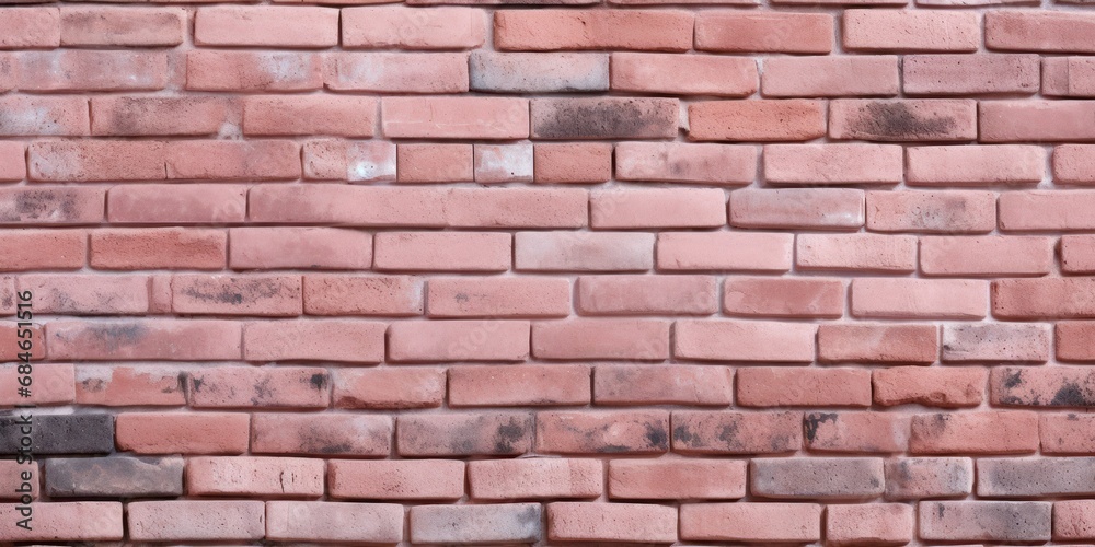 Fototapeta premium pink brick texture, background,valentine's day concept of photo zone, love