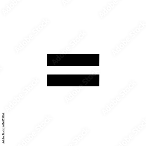 Equal Sign icon 
