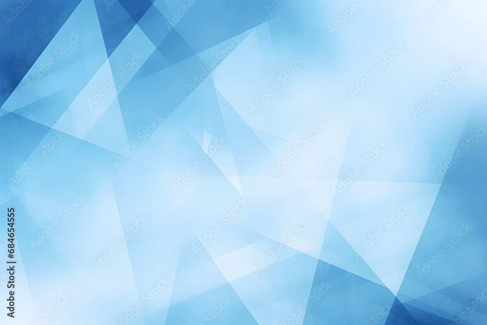 modern abstract blue background design with layers of textured white transparent material in triangle diamond and squares shapes in random geometric pattern modern abstract blue background design with layers of textured white transparent material in triangle diamond and squares shapes in random geometric pattern