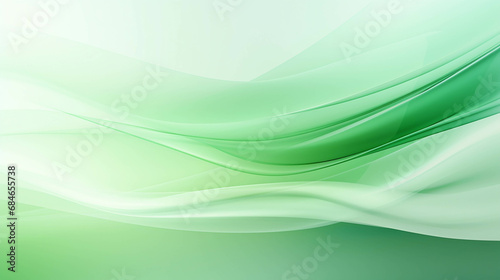 Light green curves mixed with white are pleasing to the eye.