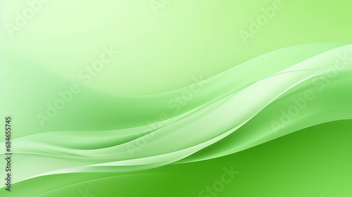 Light green curves mixed with white are pleasing to the eye.