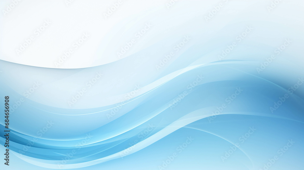 Light blue curves mixed with white look pleasing to the eye. Light blue curves mixed with white look pleasing to the eye.