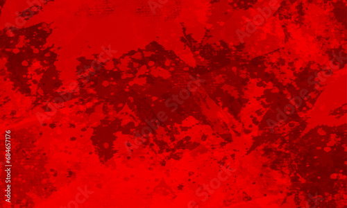 Abstract dark red grunge wall background.