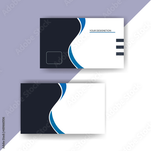 Modern Business Card - Creative and Clean Business Card Template.