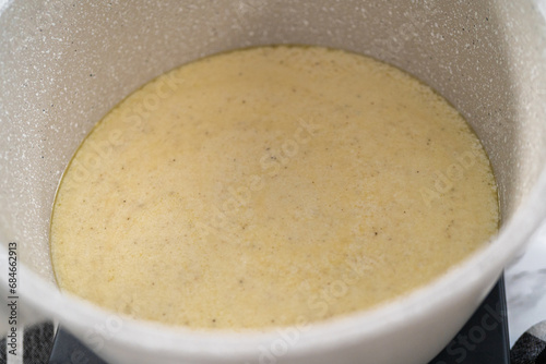 Macaroni and cheese with broccoli