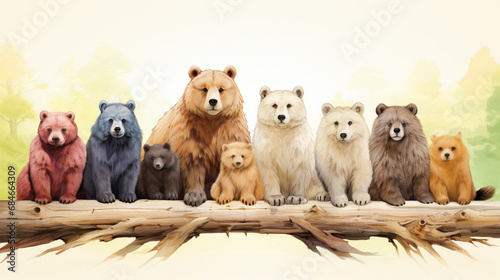 group of animals HD 8K wallpaper Stock Photographic Image  © AA