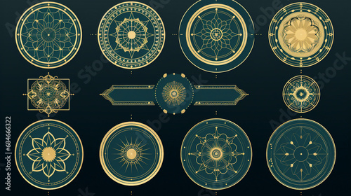 guilloche vector design for intricate security patterns