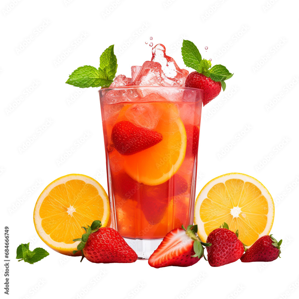 Fruit Punch isolated on transparent background
Fruit Punch isolated on transparent background