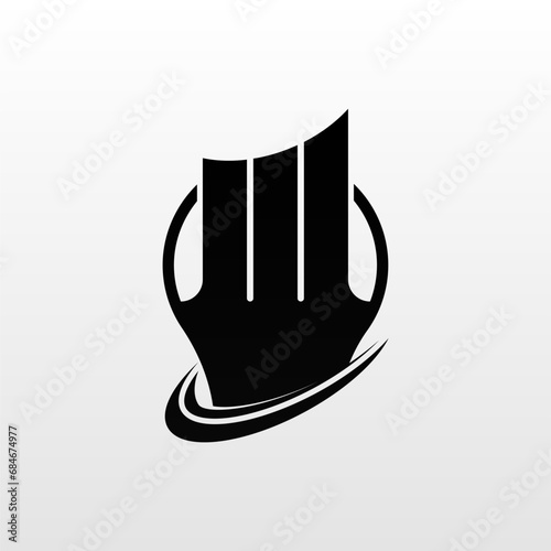 Light bulb logo design template