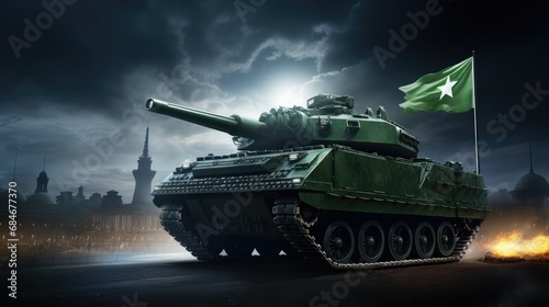 Pakistani tank on 6 september youm-e-difa
