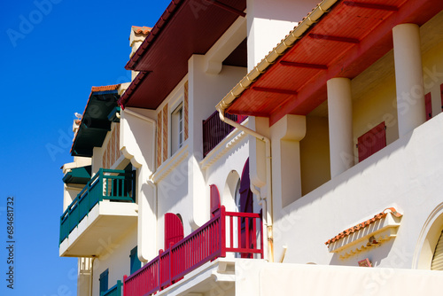 Buikding facades Hossegor France