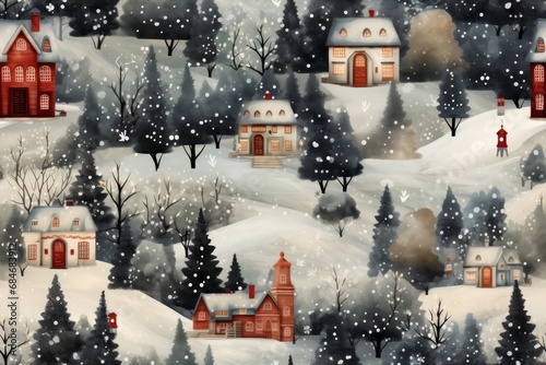 Winter wonderland desktops, backdrops, backgrounds, and wallpaper © OwlCrow