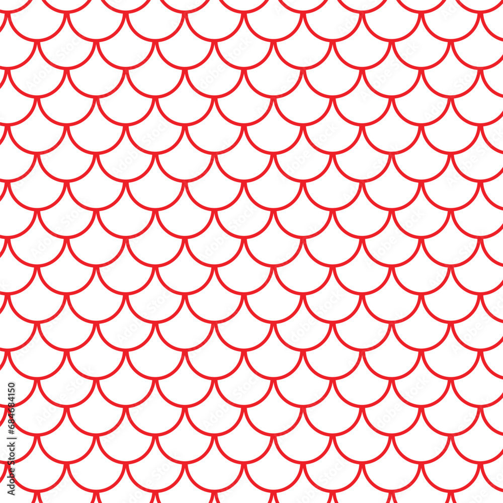 abstract geometric red mermaid scale pattern can be used background. abstract geometric red mermaid scale pattern can be used background.