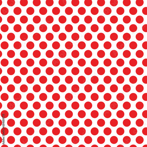abstract geometric red dot pattern art can be used background.