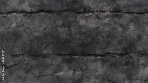 Rough Concrete Wall: Seamless Tileable Texture of Old, Weathered Stone Material for Architecture and Design